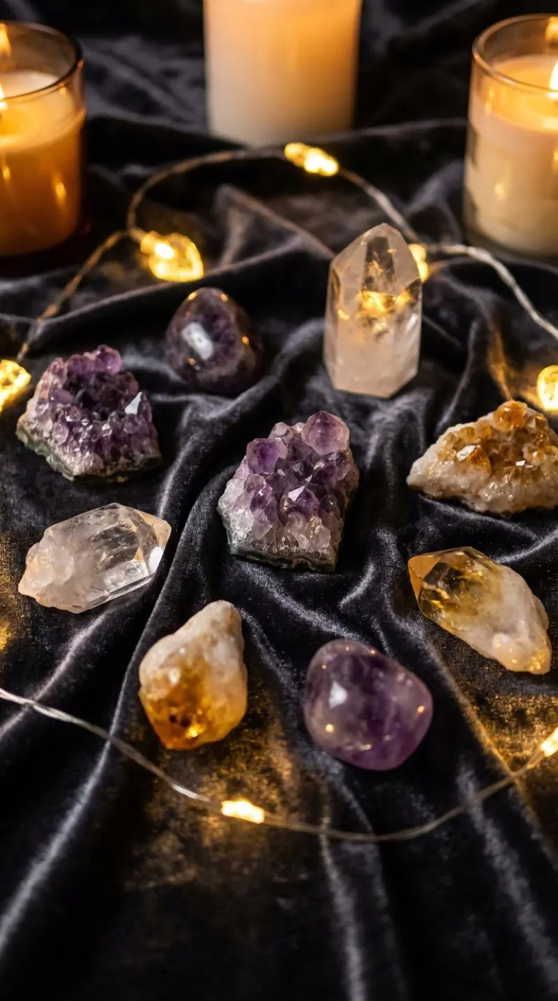 Crystals amethyst